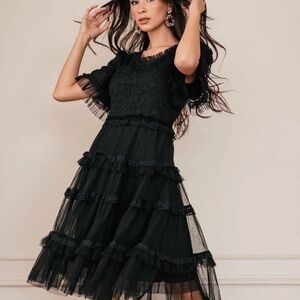 JessaKae Harper black tulle dress